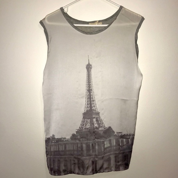 Sheer front forever 21 tank top - Picture 1 of 3